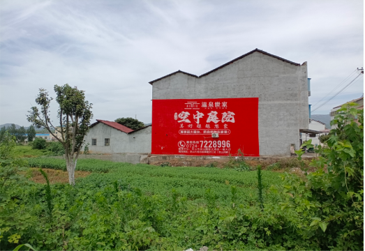 岳西做墙体广告的意义