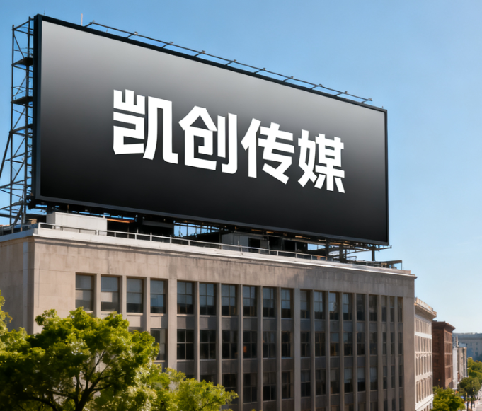 岳西户外广告牌的设计与制作