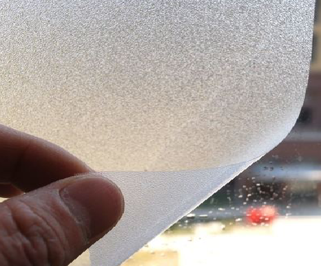 岳西玻璃门外面粘广告用什么材料好？